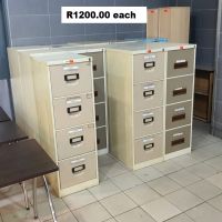 CA13 - Steel cabinet 4 x drawer R1200.00 each